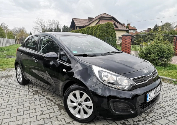 Kia Rio cena 22900 przebieg: 155000, rok produkcji 2012 z Nowy Dwór Gdański małe 106